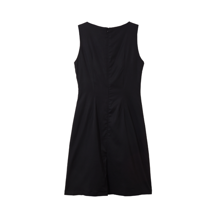 Minimalist Shift Dress (Black)