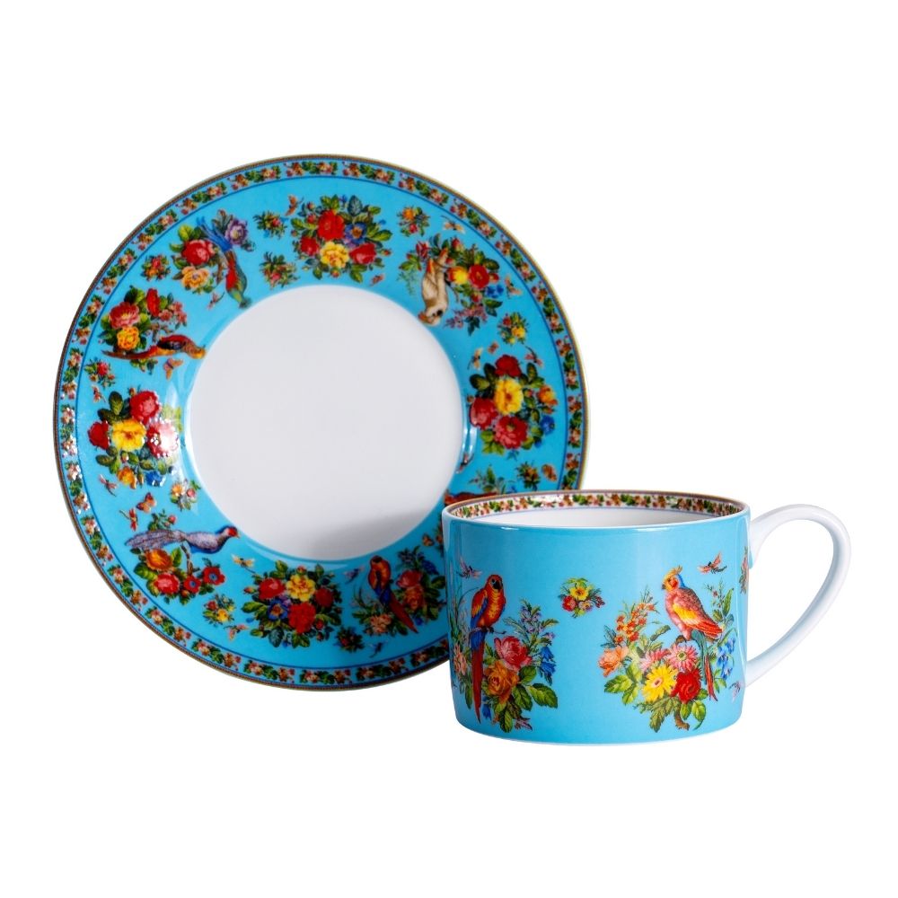 [Pickup Only] Birdsong and Blossom Cup and Saucer 170ml