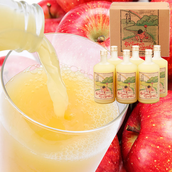 [Pre-order] 100% Apple Juice (720ml x 6) - Aomori Prefecture’s Seasonal Limited