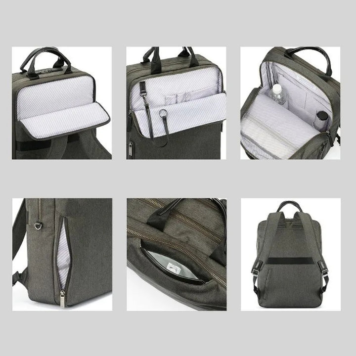 ace.Fit'em Heather Business Backpack, with Expandable 17/20L