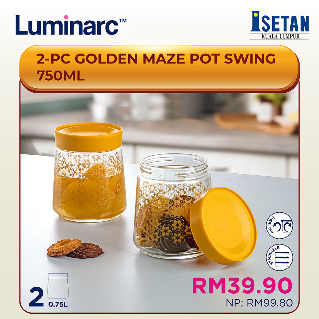 [Pickup only] Golden Maze Pot Swing 750ml (2pcs)