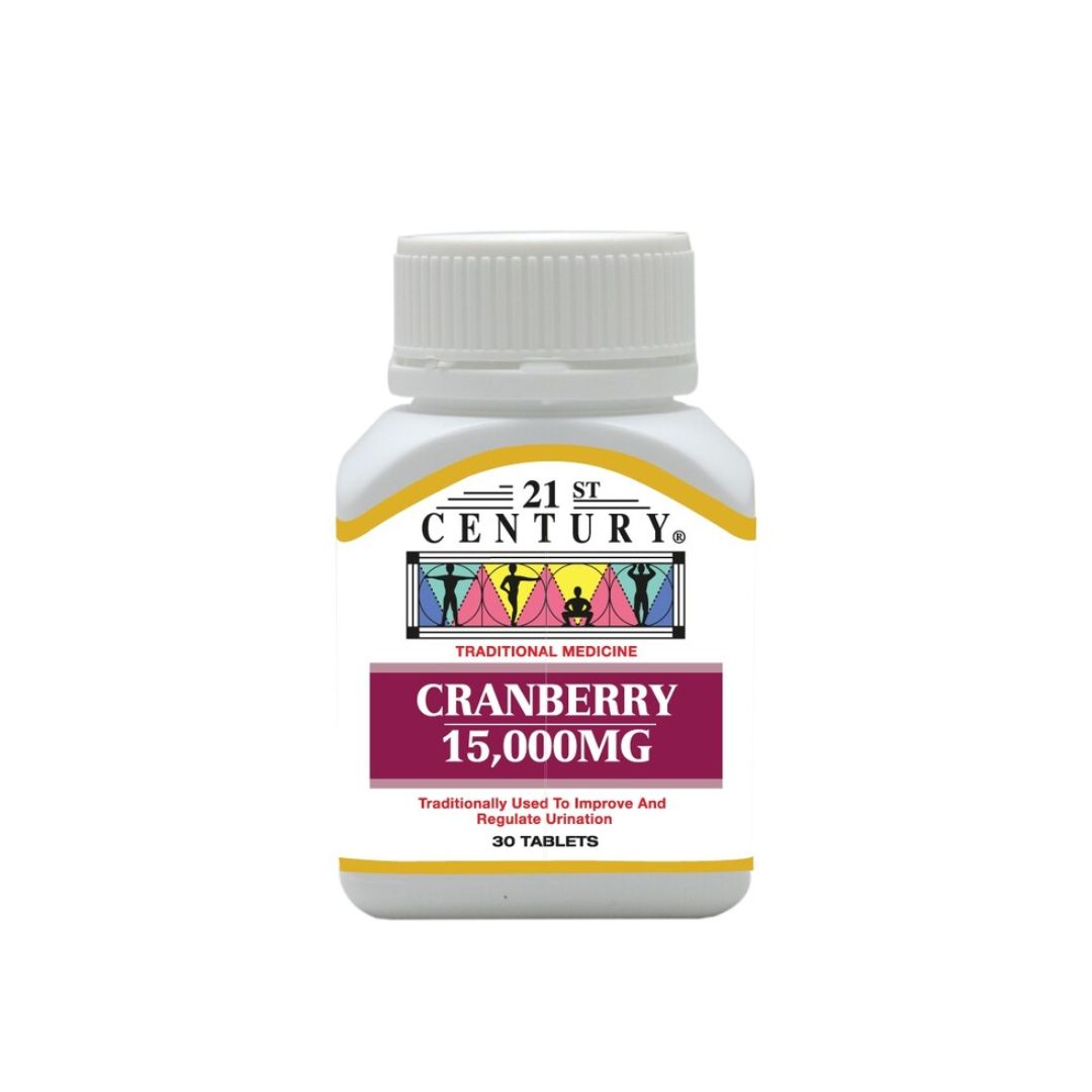 21st Century Cranberry 15000mg 30's