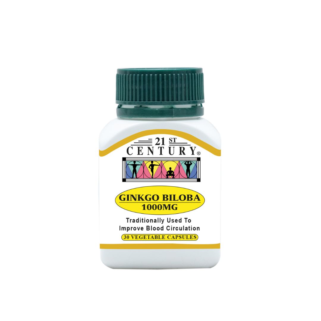 21st Century Gingko Biloba 6000mg 30s