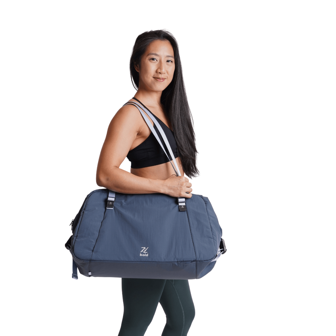 Bold : Mouve Premium Duffle Bag (Blue)