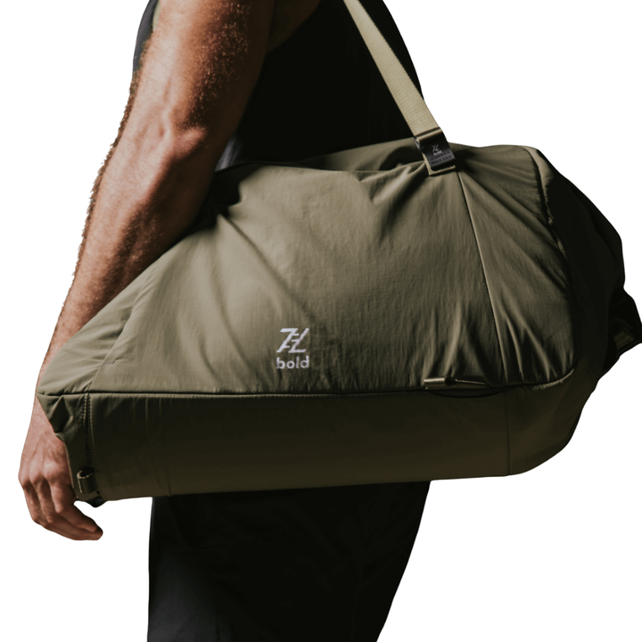 Bold : Mouve Premium Duffle Bag (Olive Green)