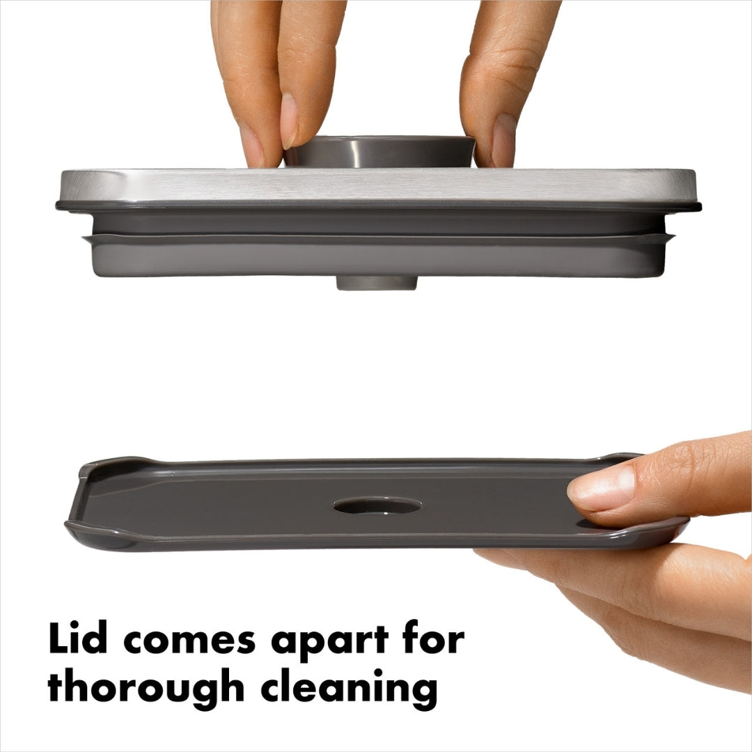 Good Grips Steel POP Container - Small Square Mini 0.4 QT / 0.4L