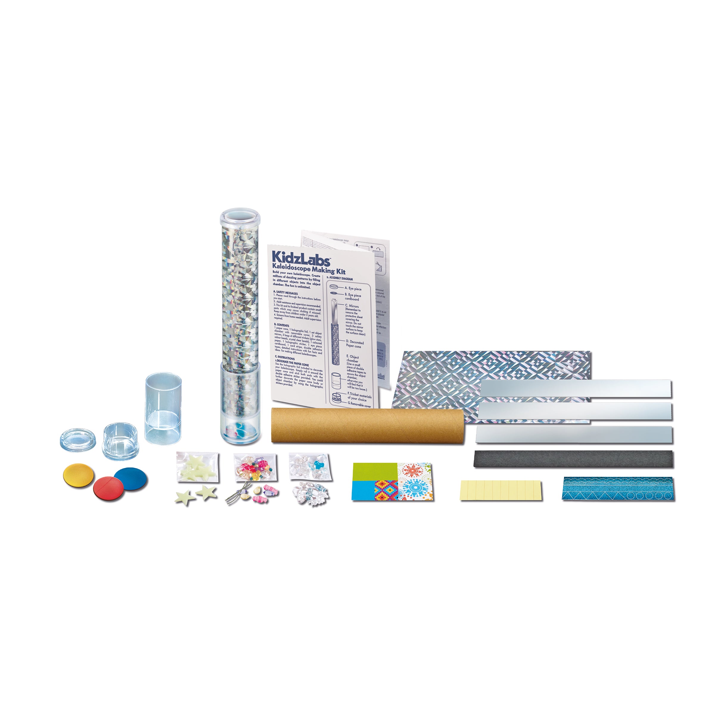 Buy 4M KidzLabs Kaleidoscope Making Kit | Isetan KL Online Store