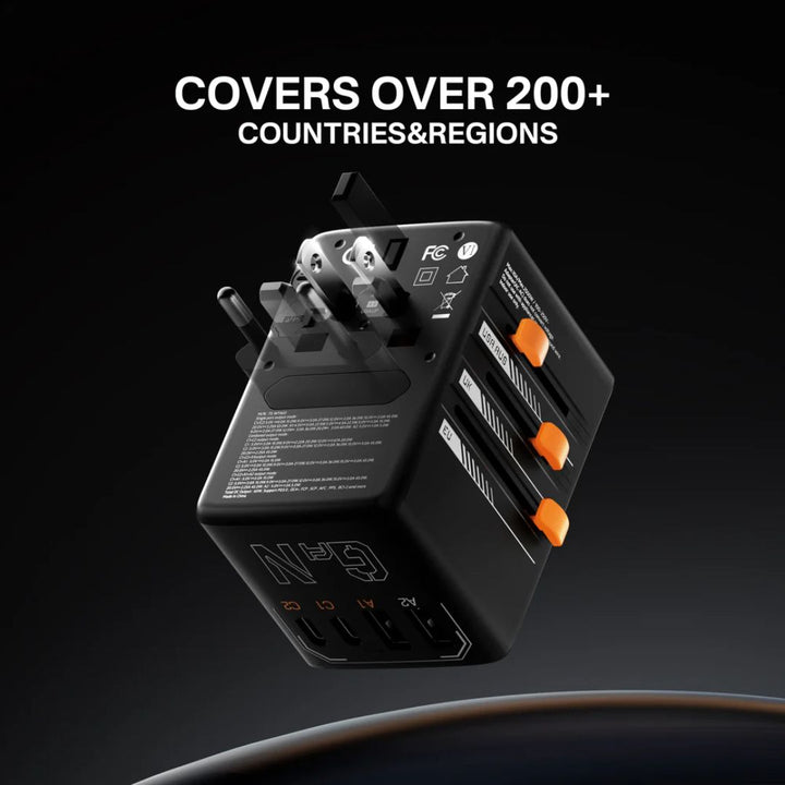 Tessan 35W Universal Travel Adapter 5 Port