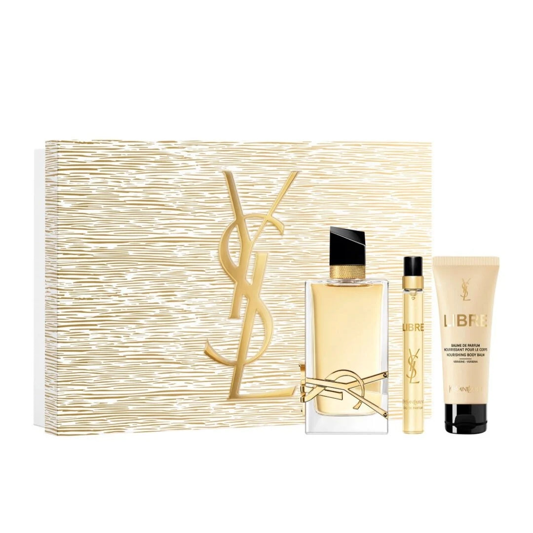Gift Set 25 : Libre EDP 90ml + 10ml + Body Lotion 50ml – Isetan