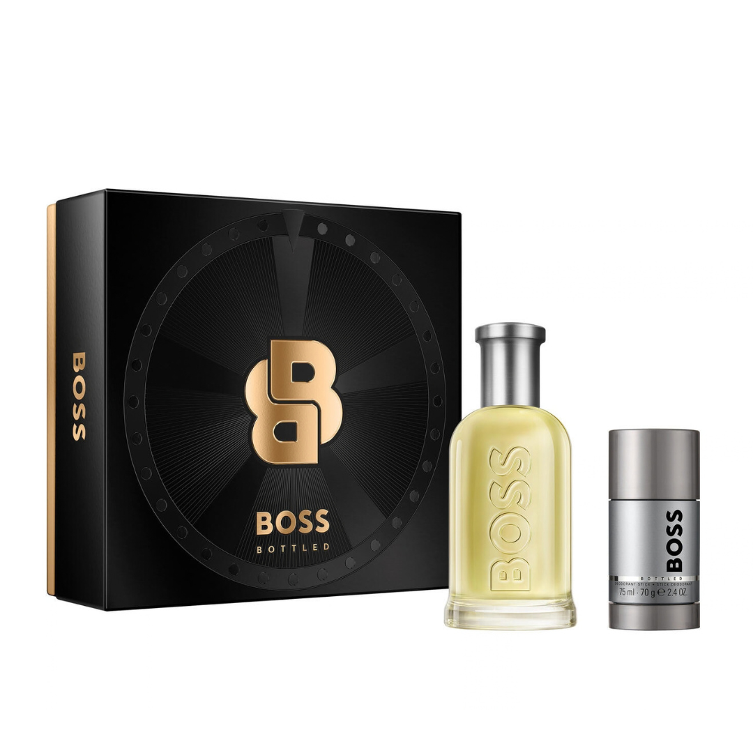 Gift Set 26 : Boss Bottled EDT 200ml + Deodorant Stick 75ml