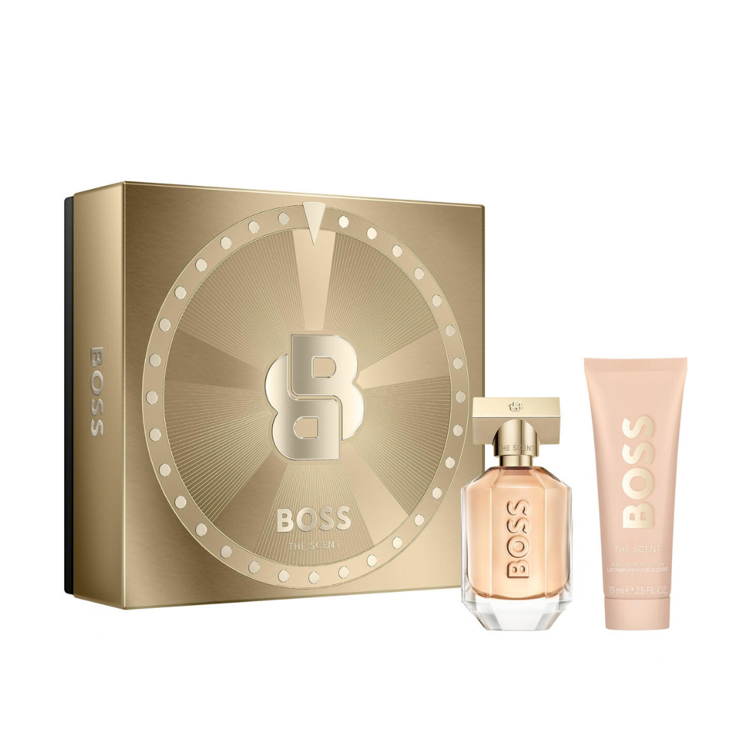 Gift Set 26 : Boss The Scent For Her EDP 50ml + Body Lotion 75ml
