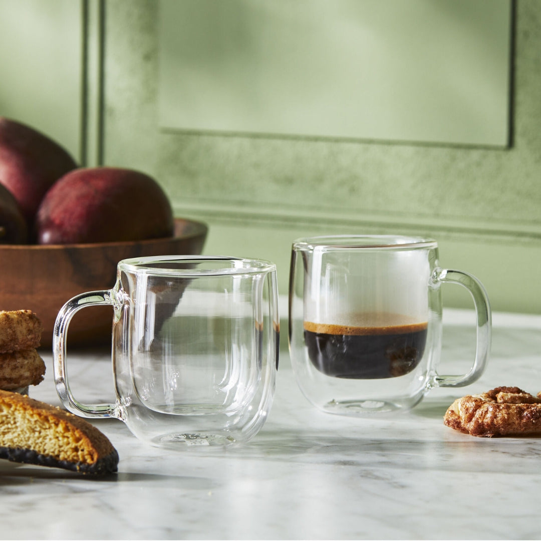 [Pickup only] Sorrento Plus 2-pcs Espresso Glass Set
