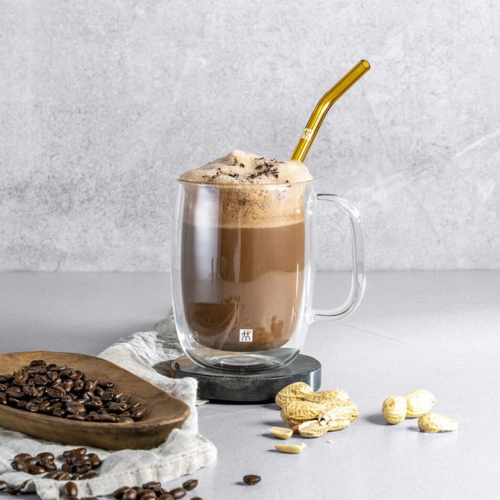 [Pickup only] Sorrento Plus 350ml / 2-pcs Latte Glasses Set