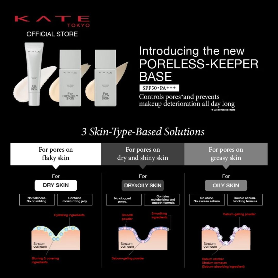 Poreless Kepper Base for Oily Skin