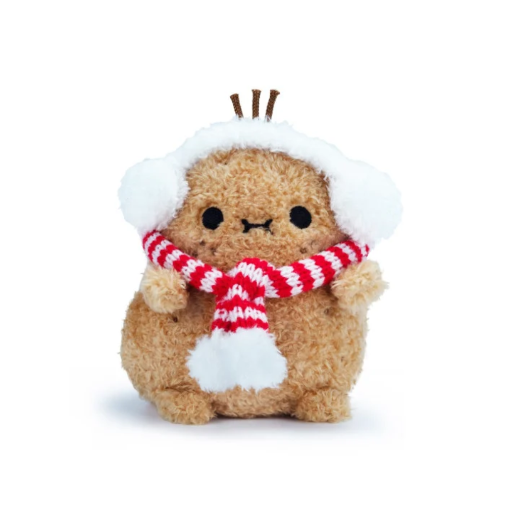 Puff Red Scarf Ricespud