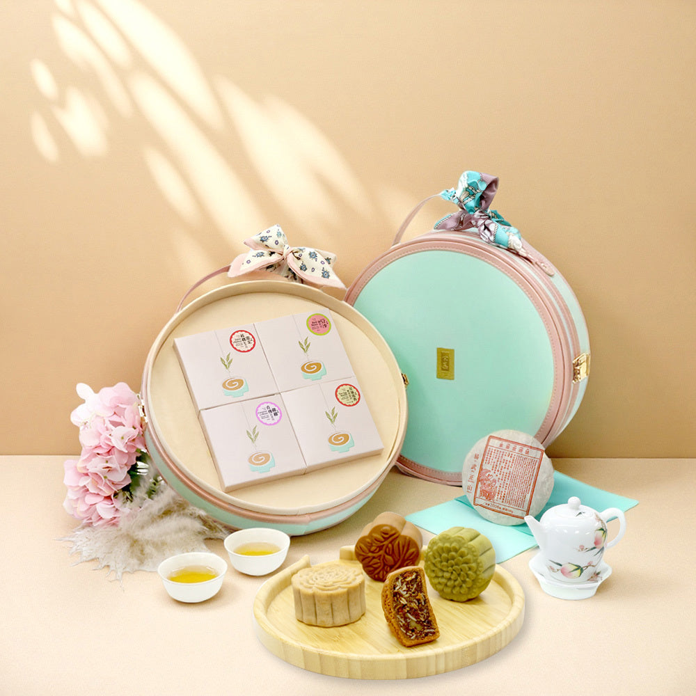 Moonlit Banquet Mooncake Gift Box - Treasure (5pcs)