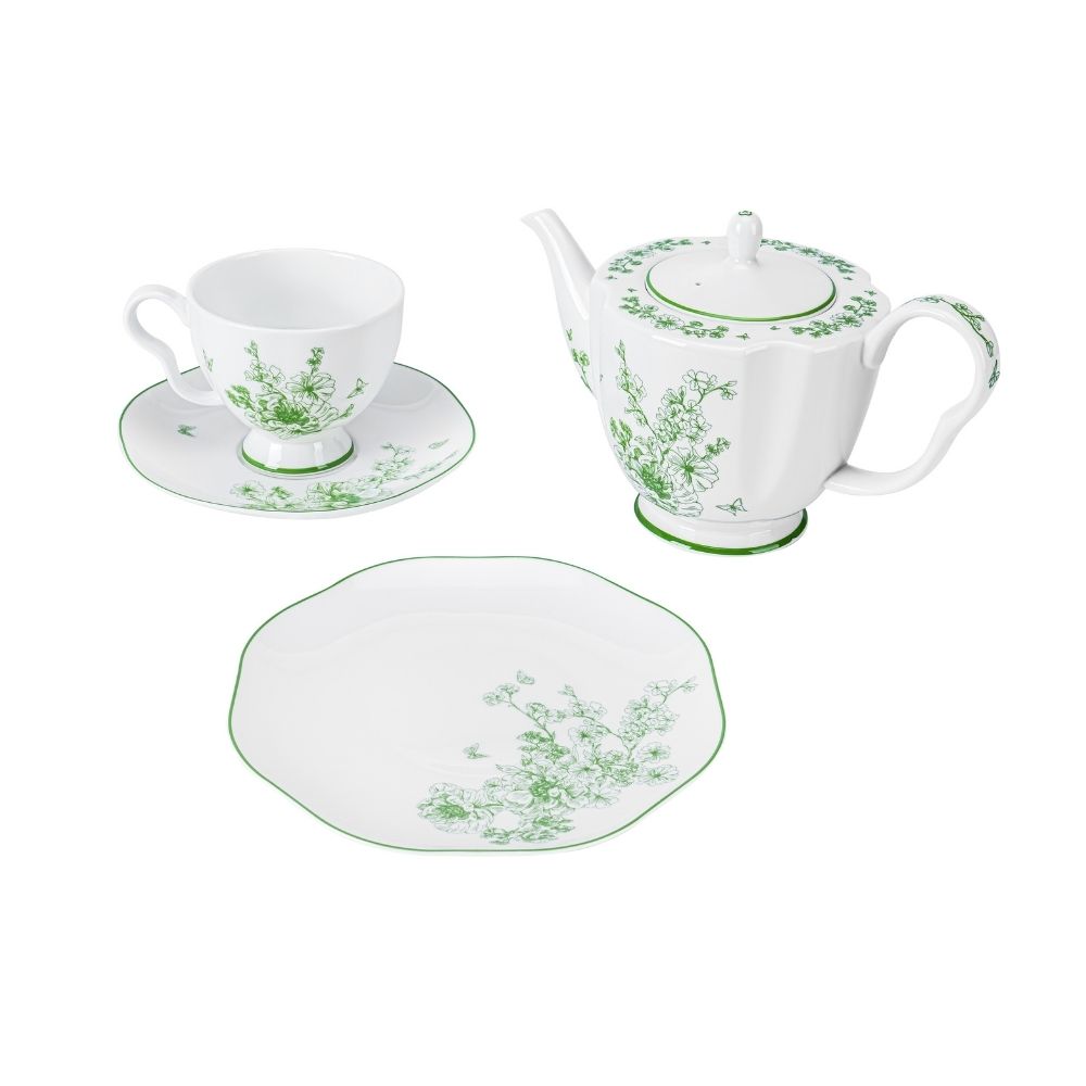 [Pickup Only] Peony Teapot 550ml