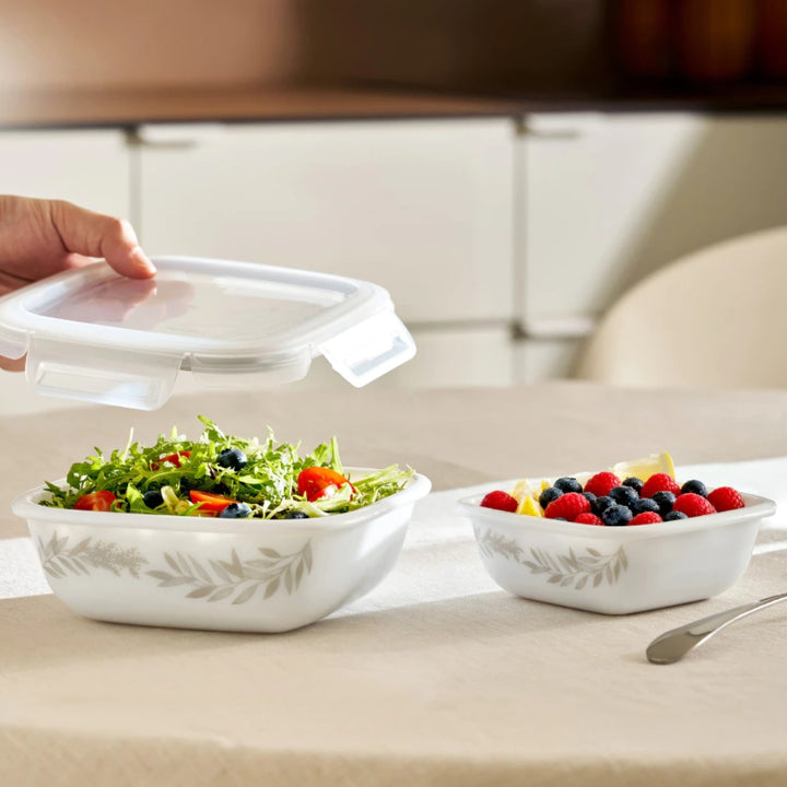 Coordinates Storage 2pcs Set (Just White / Silver Crown)