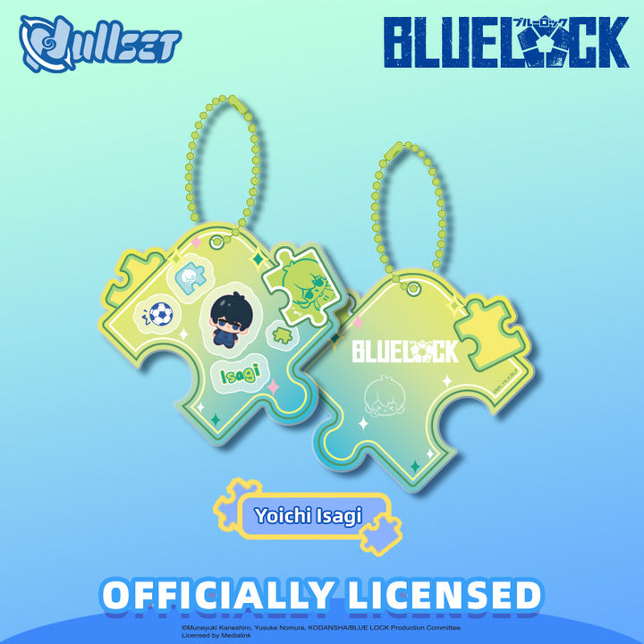 Blue Lock Pendant-Mini Shaking Particles