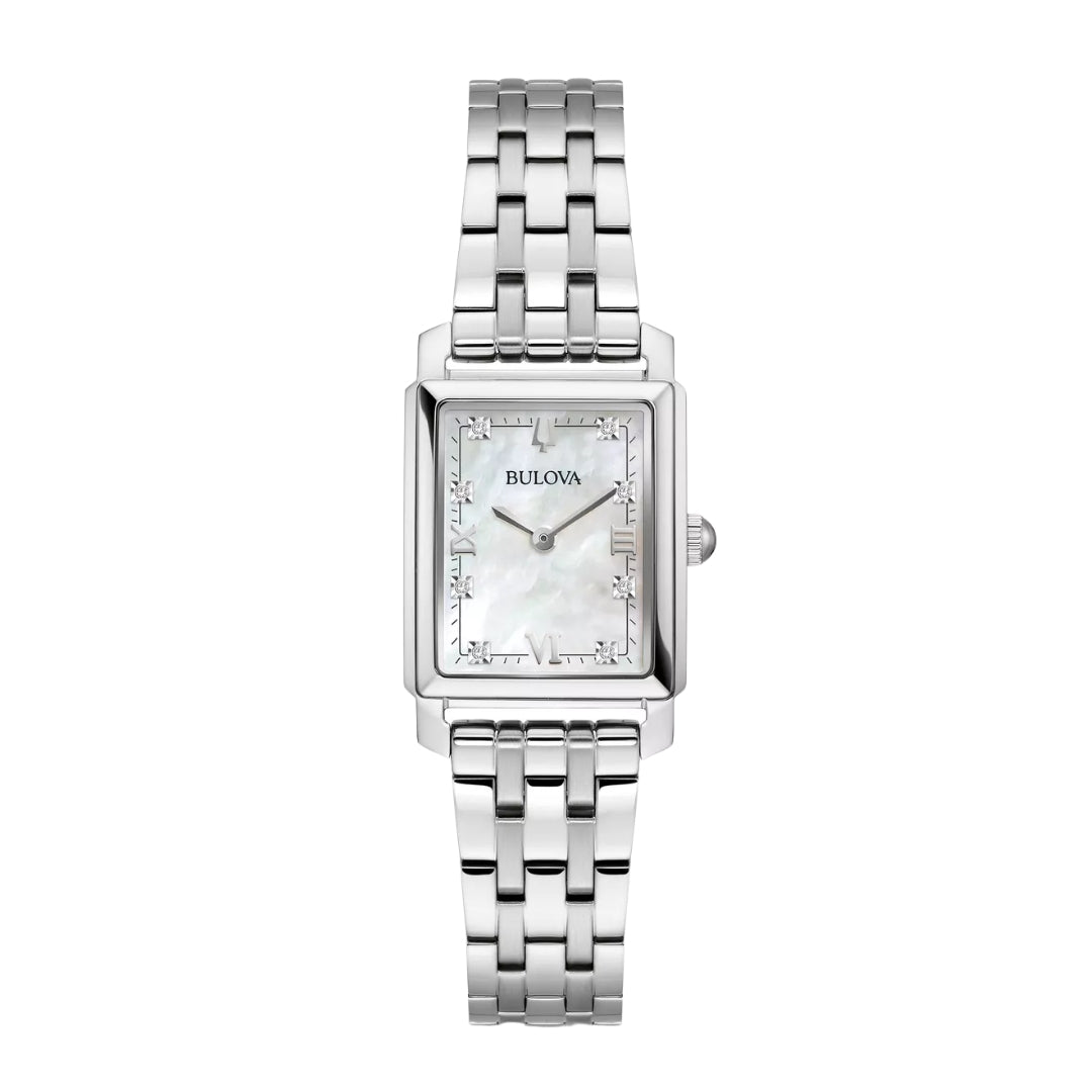 96P244 Lady Sutton Diamond Bracelet Watch - Silver