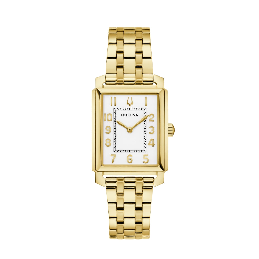 97L186 Lady Sutton Quartz Watch - White
