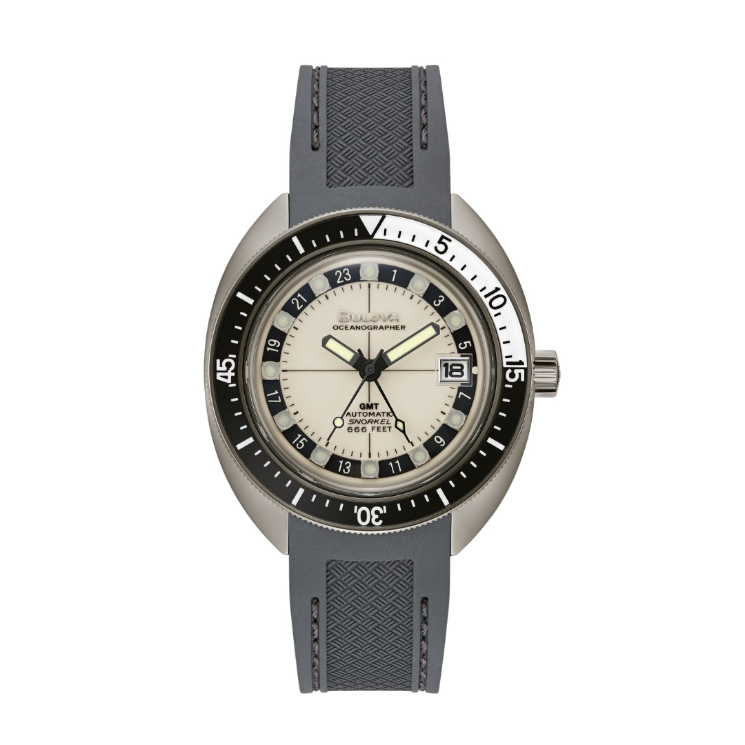 98B407 Oceanographer GMT - Luminescent White