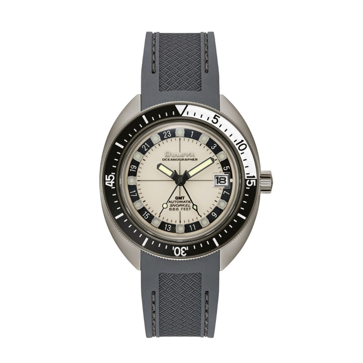 98B407 Oceanographer GMT - Luminescent White