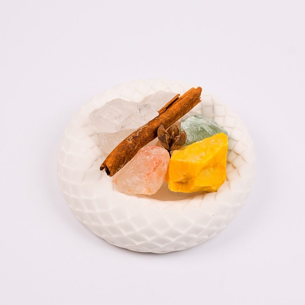 Longevity Serpent Crystal Diffuser 15ml x 2 (White)