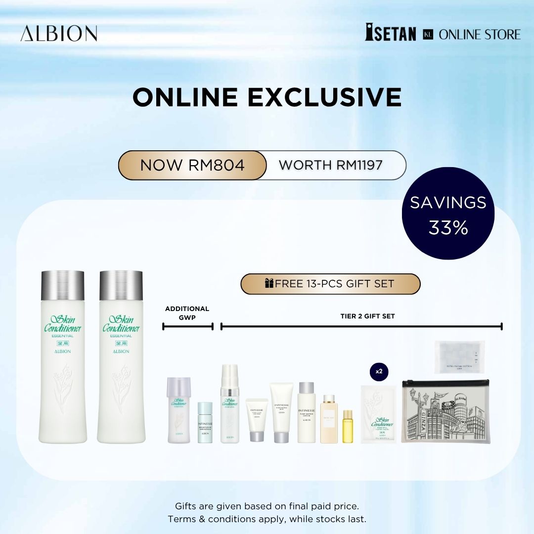 Online Exclusive : Skin Conditioner Essential N (330ml) Combo, Gift worth RM393