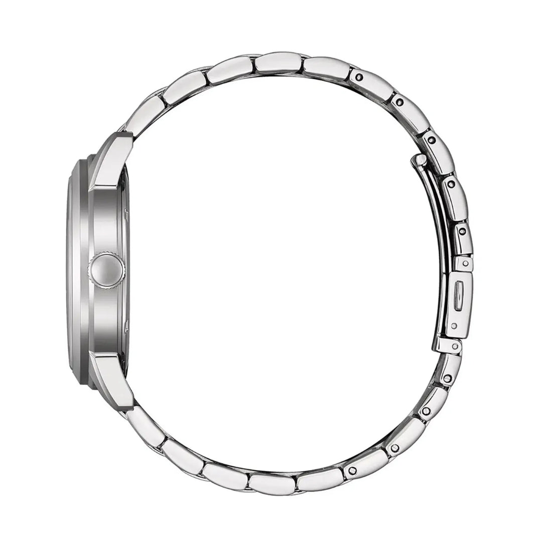 AW0151-85E Eco-Drive Super Titanium Stainless Steel Strap - Black