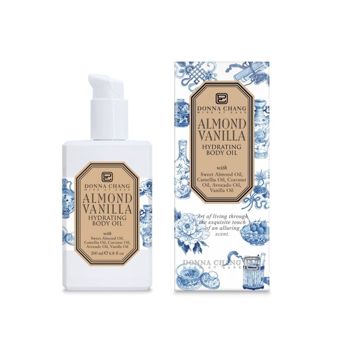 Almond Vanilla Hydrating Body Oil 200ml
