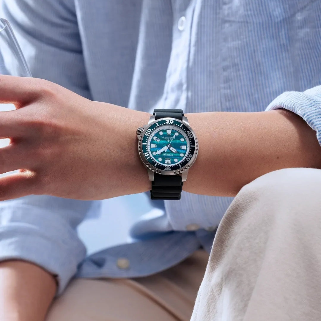 BN0167-09W Promaster Eco-Drive BENEBiOL Strap 44mm - Blue