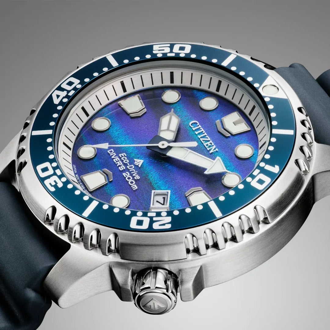 BN0167-09W Promaster Eco-Drive BENEBiOL Strap 44mm - Blue