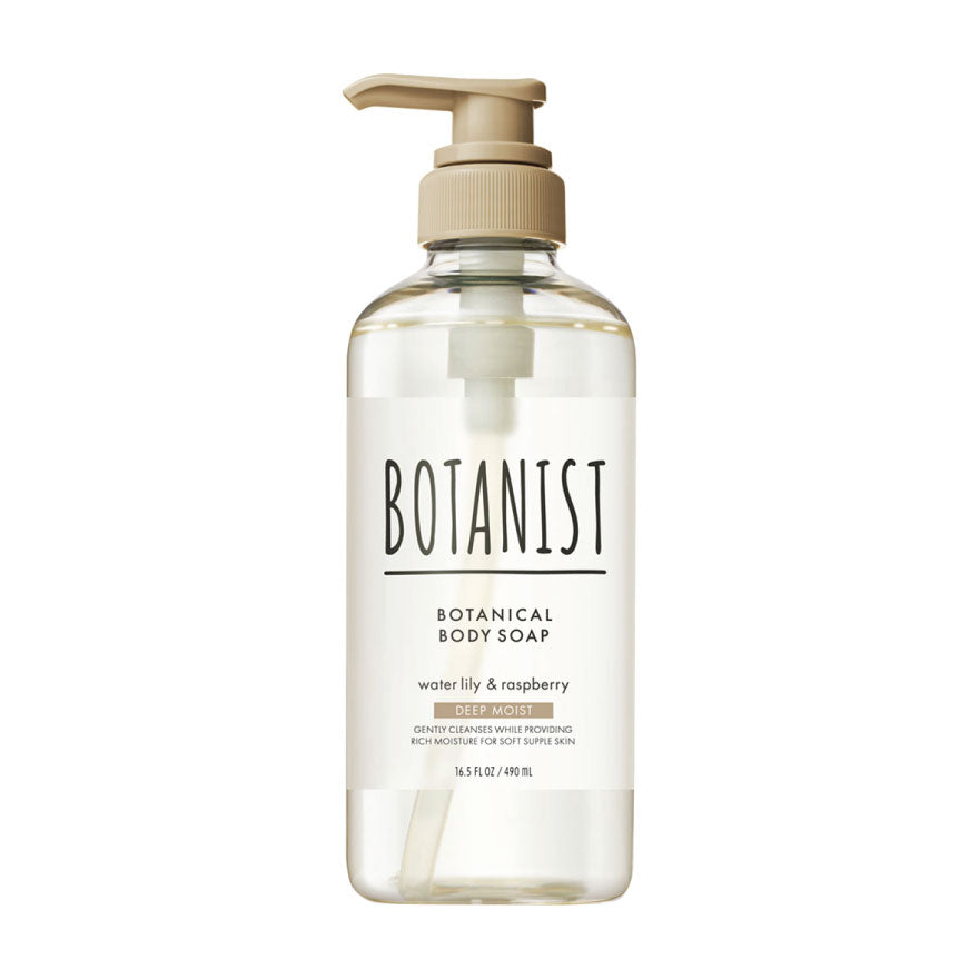 Botanical Body Soap Deep Moist Water Lily & Raspberry 490ml