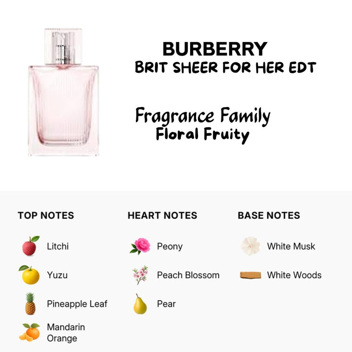 (Special Price) Brit Sheer for Her EDT