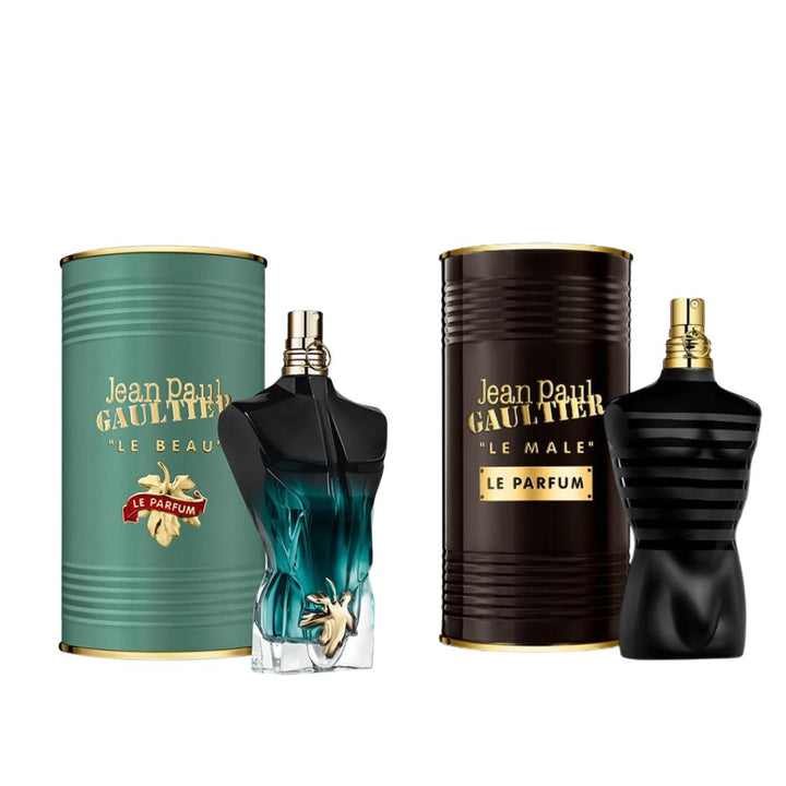 JPG MEN’S FRAGRANCE DUO : Le Male Le Parfum EDP Intense 125ml + Le Beau Le Parfum EDP Intense 125ml