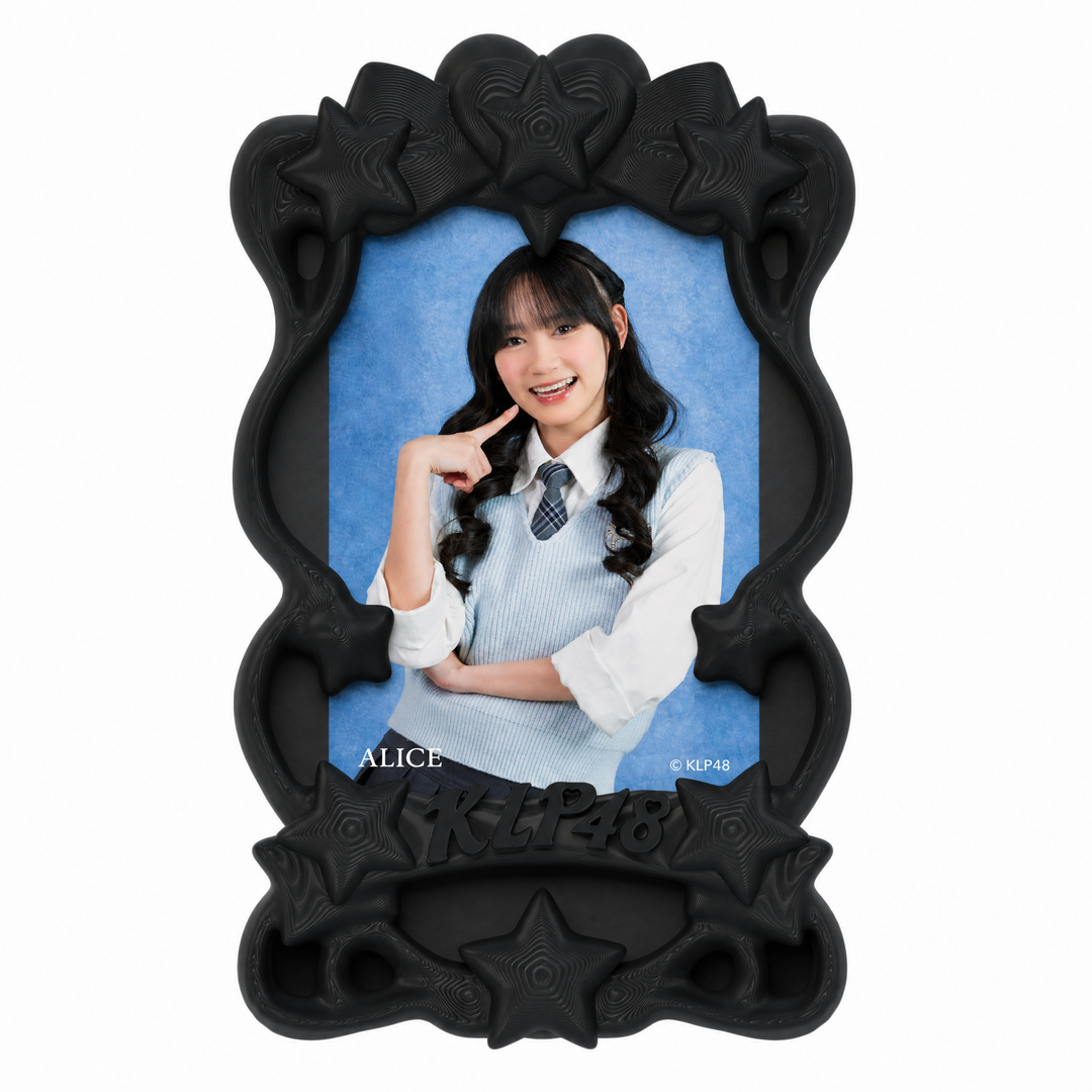 [CDH x KLP48] 3D Photocard Holder + Lanyard + 1 Signed Photocard