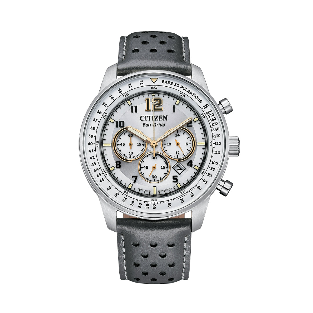 CA4500-24H Eco-Drive Gents Leather ø 44mm - Grey