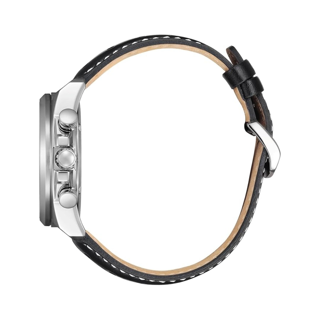 CITIZEN CA4640-09A Eco-Drive Male Leather White ø 41mm | Isetan KL Online Store