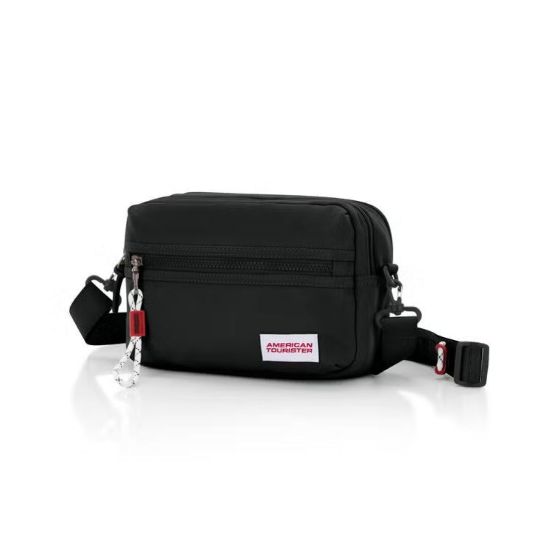 Carter Crossbody Bag R (Black)