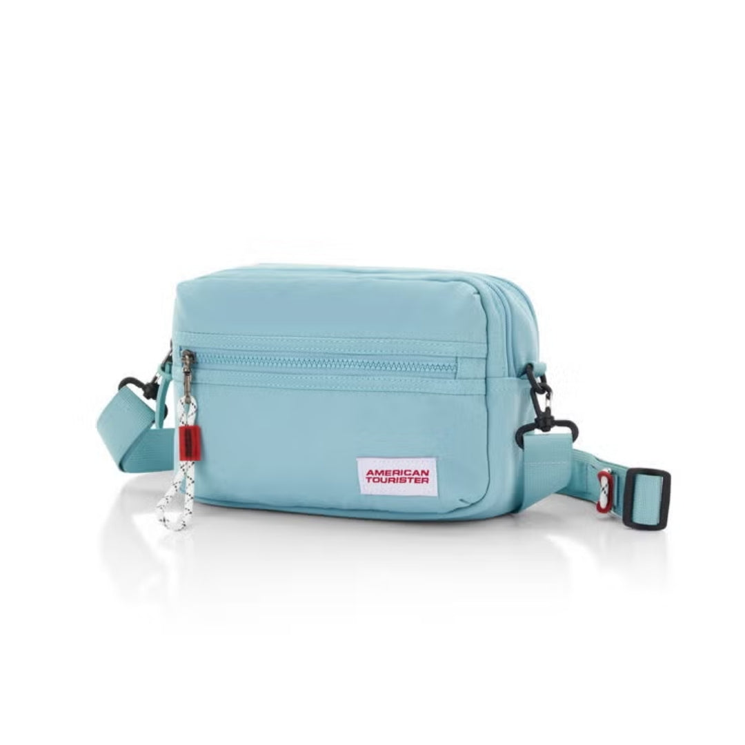 Carter Crossbody Bag R (Dusty Teal)