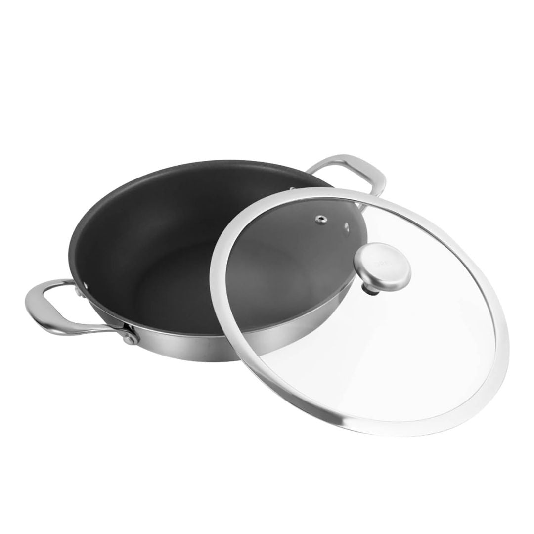 Buy Corelle Duranano Uncoated Non-stick Stainless Steel Wok 32cm