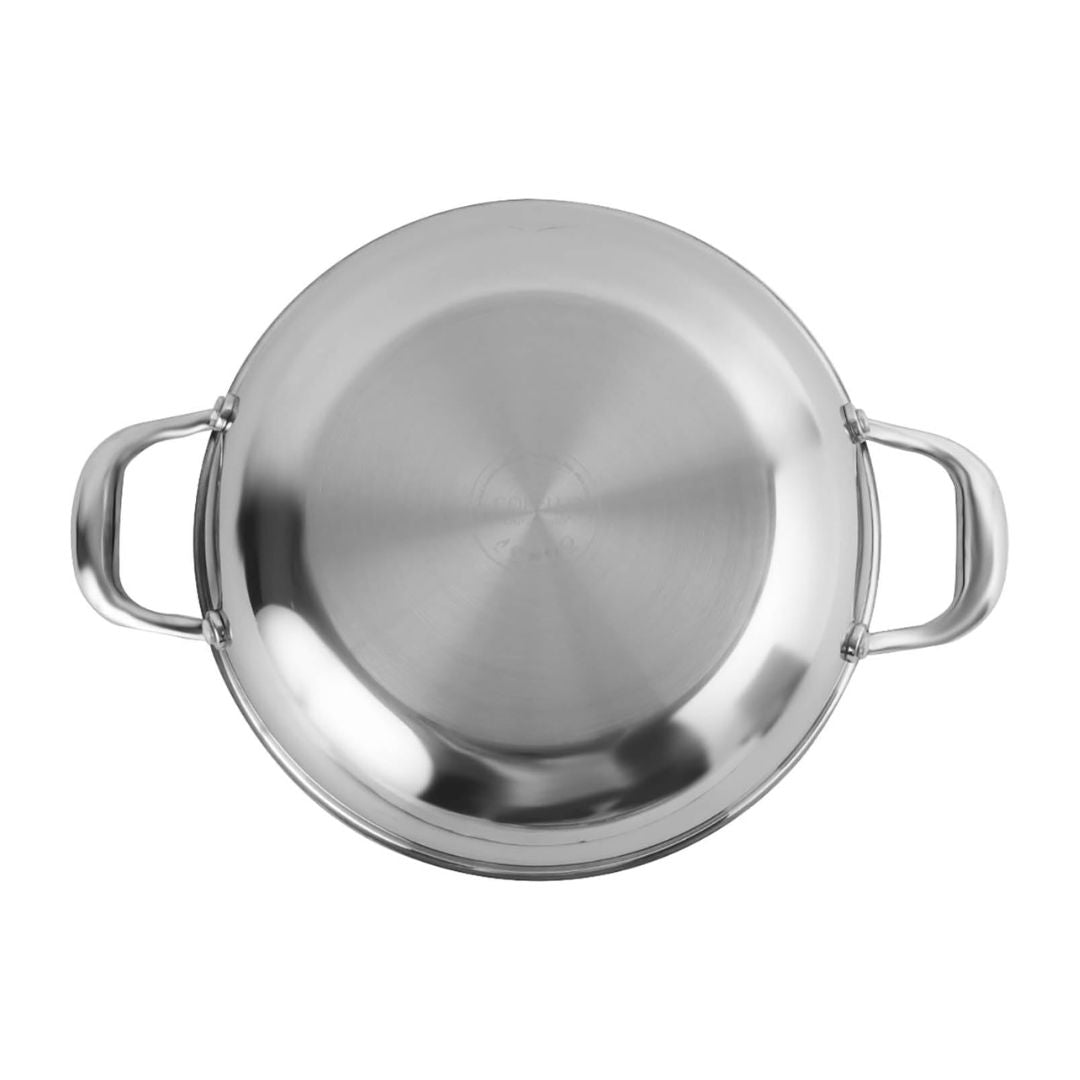 Buy Corelle Duranano Uncoated Non-stick Stainless Steel Wok 32cm