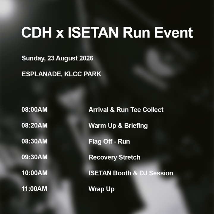 CDH x ISETAN KL RUN Package