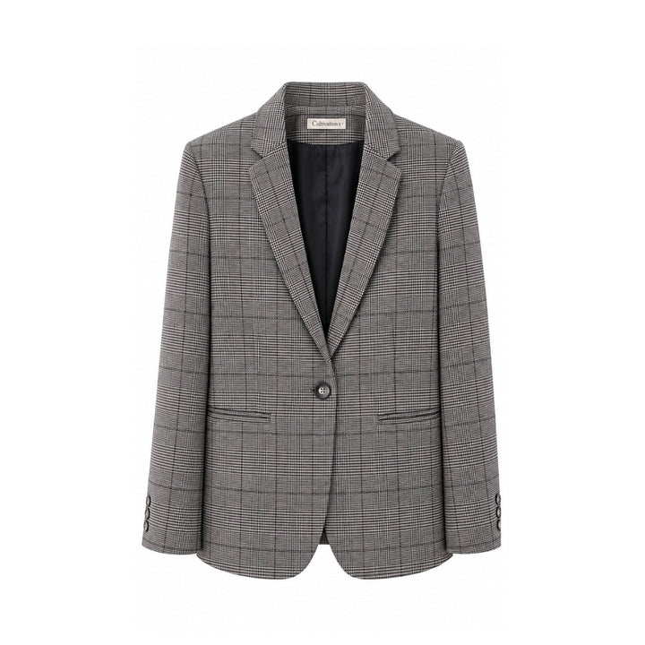 Fitted Blazer (Grey)