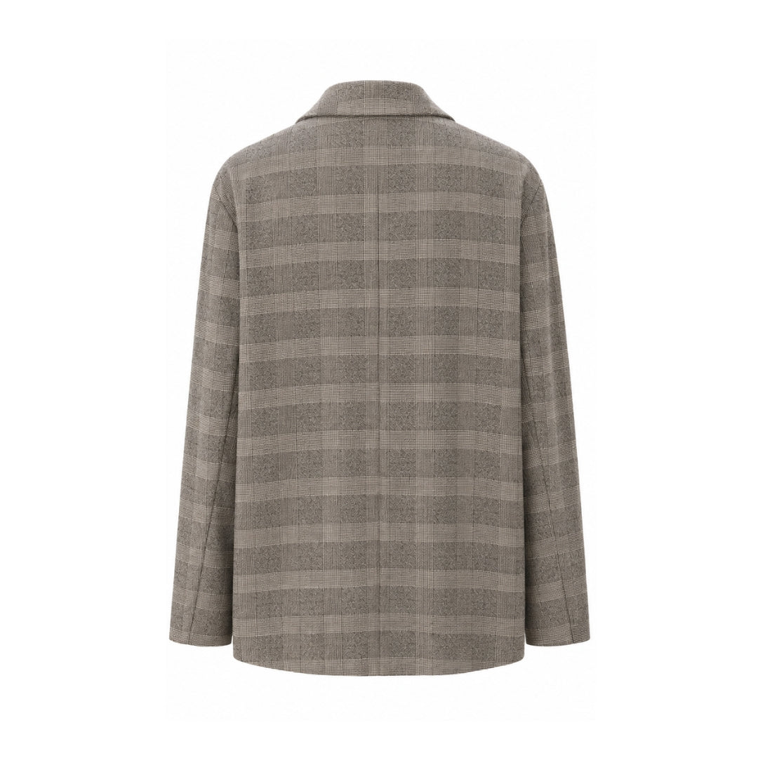 Oversize Blazer (Brown)