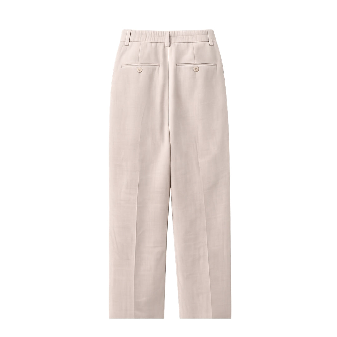 Linen Pants (Beige)