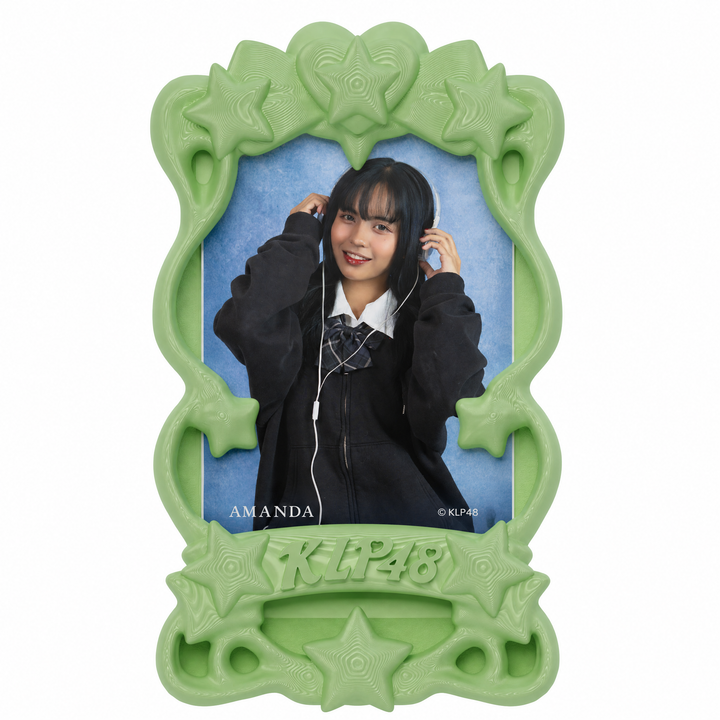[CDH x KLP48] 3D Photocard Holder + Lanyard + 1 Signed Photocard