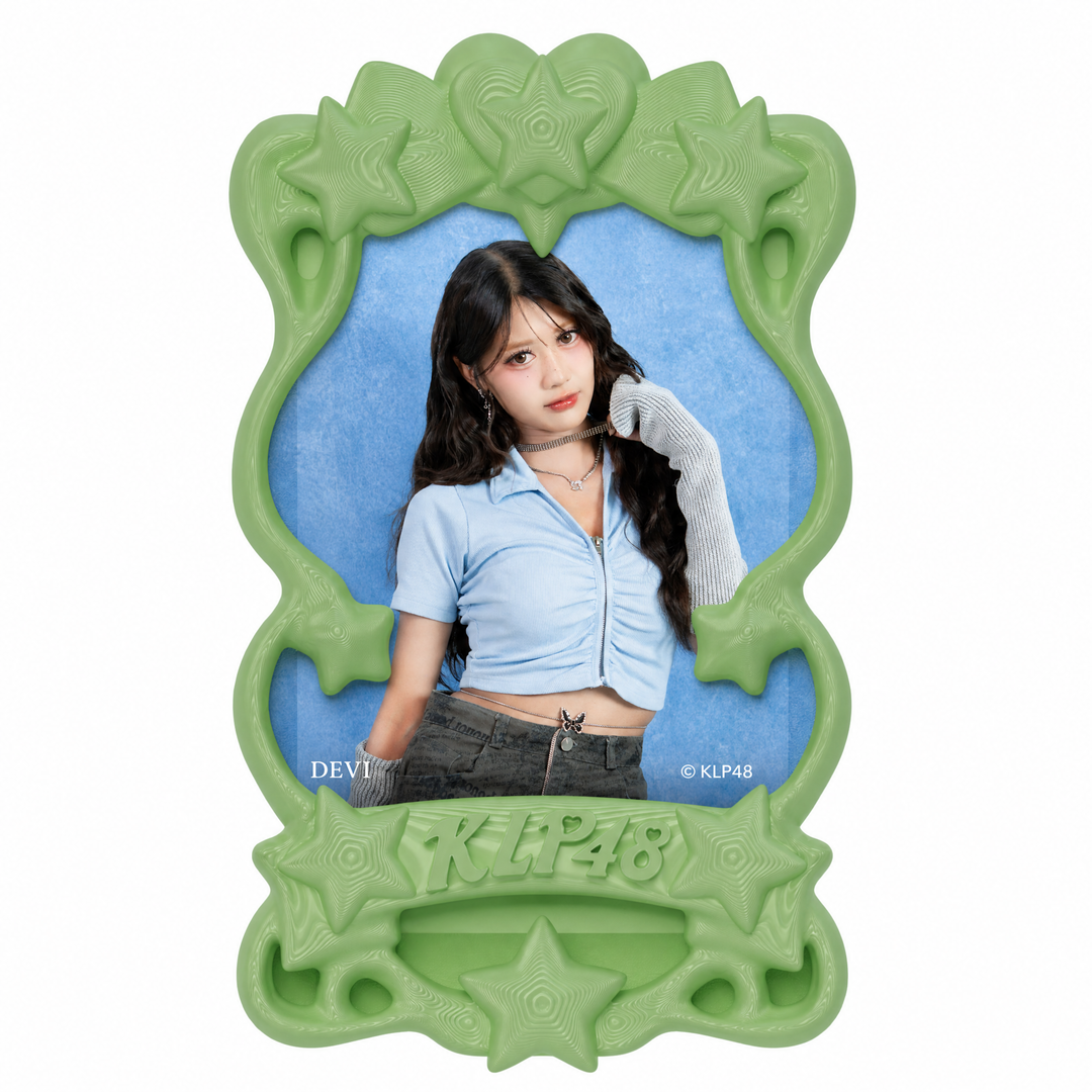 [CDH x KLP48] 3D Photocard Holder + Lanyard + 1 Signed Photocard