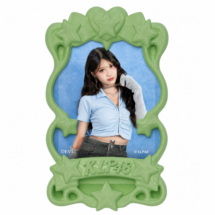 [CDH x KLP48] 3D Photocard Holder + Lanyard + 1 Signed Photocard
